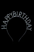 Happy Birthday Yazılı Kuşak Ve Taşlı Taç & Doğum Günü Seti - 2