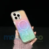 MD iPhone 16 Pro Max Magsafe Uyumlu Petite Serisi Silikon Kılıf - 1