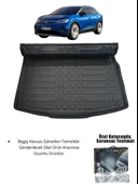 Sahler Volkswagen ID.4 2020+ Uyumlu 4.5d Premium Havuzlu Oto Paspas ve Liner Marka 3D ALT Bagaj Havuzu - 2