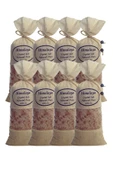 Himalaya Tuzu 8 Kg. Bez Torbada Iri Taneli Açık Pembe Renk Himalaya Orijinal Tuz Himalayan Salt - 1