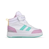 Büyük Kız Çocuk Sneaker Bot - Beyaz-Mor, Bilek Boy - 1