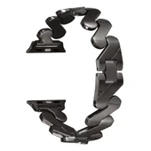 ​​​Apple Watch 7 8  41mm Kordon Krd-80 Metal Bilezik Strap Kayış - 11