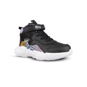 Büyük Kız Çocuk Sneaker Bot - Siyah-Mor, Bilek Boy - 3