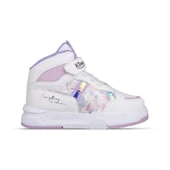 Büyük Kız Çocuk Sneaker Bot - Beyaz-Mor, Bilek Boy - 1