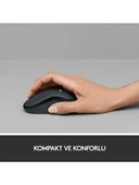 Logitech M220 910-004878 Siyah Sessiz Optik Kablosuz Mouse - 4