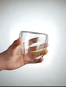 4’lü Set Cappuccino Bardağı Latte Bardağı Çift Cidarlı Bardak Americano Bardağı 250 ml Kahve Bardağı - 3