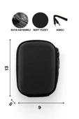 BETIC Hard Disk Taşıma Çantası, 2,5", Sert Yüzey, Siyah - 1