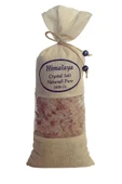 Himalaya Tuzu 8 Kg. Bez Torbada Iri Taneli Açık Pembe Renk Himalaya Orijinal Tuz Himalayan Salt - 3