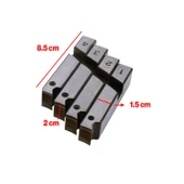 Metal Diş Açıcı Proter Pafta Tarak 4'lü Set Yedek Diş Açma Tarağı 1" - 2" Freze Çelik - 2