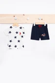 U.s Polo Assn Stars Erkek Bebek Kısa Kollu Takım - 1