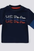 U.S. Polo Assn Garnili Kol Detay Bebek 2 Li Takım - 3