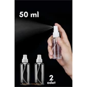 Püskürtücü Boş Sprey Şişe 50 Ml 2 ADET - 1