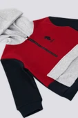 U.S. Polo Assn  Kapüşonlu Fermuar Yaka Detay Bebek 2 Li Takım - 2