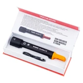 Wison El Feneri - Fonksiyonlu - Zoomlu - Şarjlı 10 W - Metal Gövde - 7