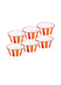 The Mia Joy Sosluk Çerezlik 6lı Set Kırmızı 10 cm - 2