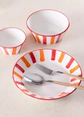The Mia Joy Sosluk Çerezlik 6lı Set Kırmızı 10 cm - 4