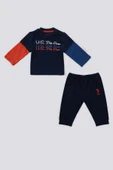 U.S. Polo Assn Garnili Kol Detay Bebek 2 Li Takım - 1