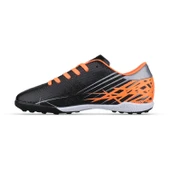 Erkek Halı Saha Futbol Ayakkabısı - Siyah-Turuncu, Performans thumbnail 2