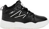 Kadın Sneaker - Siyah-Beyaz, Bilek Boy - 1