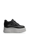 Kadın Sneaker - Siyah, Fileli - 1