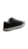 Kadın Sneaker - Siyah-Beyaz, Tekstil - 3