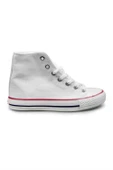 Kadın Sneaker - Beyaz, Tekstil - 1