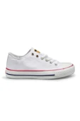 Kadın Sneaker - Beyaz, Tekstil - 1