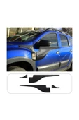 BRSPLAST  Dacia Duster Uyumlu 2018-2024 Abs Yarasa Yan Kapı Kaplama 4 Parça - 1