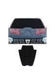 BRSPLAST  Dacia Duster Uyumlu 2018-2024 Abs Ön Kaput Scoop Havalandırma Tek Parça - 1