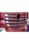 BRSPLAST  Mercedes Actros Uyumlu Krom Ön Panjur 11 Parça Paslanmaz Çelik - 4