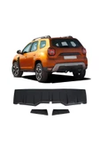 BRSPLAST  Dacia Duster Uyumlu 2018-2024 Abs Arka Cam Üstü Spoiler 3 Parça - 2