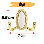 Askı Gold Altın Dolap Askılık Askılığı Duvar Vestiyer Banyo Mutfak Elbise Kıyafet Çanta Askısı thumbnail 2