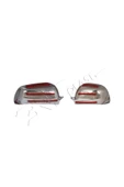 BRSPLAST  Volkswagen Bora Uyumlu 1998-2004 Ayna Kapağı 2 Parça Abs Krom Kaplama - 5