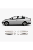 BRSPLAST  Seat Toledo Uyumlu 1999-2009 Krom Kapı Kolu 4 Kapı Paslanmaz Çelik - 1