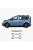 BRSPLAST  Ford Connect Uyumlu 2009-2014 Krom Kapı Kolu 3 Kapı Paslanmaz Çelik - 3