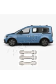 BRSPLAST  Ford Connect Uyumlu 2002-2009 Krom Kapı Kolu 3 Kapı Paslanmaz Çelik - 3