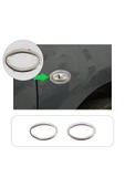 BRSPLAST  Peugeot 206 Plus Uyumlu 1998-2012 Krom Sinyal Çerçevesi 2 Parça Paslanmaz Çelik - 2