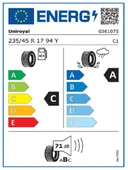 Uniroyal 235/45R17 94Y FR RainSport 5 Oto Yaz Lastiği (Üretim Yılı: 2025) thumbnail 2