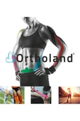 ORTHOLAND Kinesio Bandı, Spor Kas Ağrı 5cm*5mt Pembe - 2