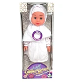 Tesettürlü Dua Eden Meryem Bebek - Beyaz - 4