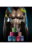 ORTHOLAND Ten Rengi Kinesio Band,sporcu Kas Ağrı Bandı,kinezyo Tape - 5