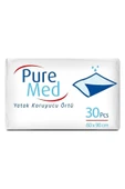 PUREMED Hasta Altı Bezi Serme Yatak Koruyucu 60x90 30'lu * 2 Paket - 2