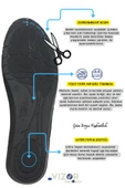 VİZOR MEMORY FORCE Memory Foam, Akıllı Hafızalı, Tabanlık Spor Tabanlık,Şekil alan,Rahatlatıcı Tabanlık - 2