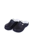 HİPOKRAT MEDİKAL SABO Kısa Topuklu (1- 4 cm) Hipokrat Lacivert Hemşire/doktor Sabo Düz Topuklu Lacivert Nubuk - 2