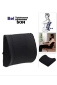 ABC CASE Case Sandalye Ofis Araç Bel Desteği Yastığı Minderi Bel Sırt Destek %100 Visco - 4