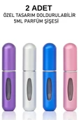 2 li Parfüm Şişesi Çanta Içi Mini Doldurulabilir Seyahat Cep Yedek Parfüm Şişesi 5 ml - 1