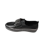 YAZKIŞ Kadın Siyah Beyaz Taşlı Spor Babet Ayakkabı thumbnail 7