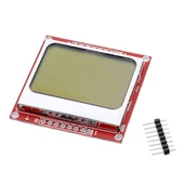 5110 84x48 Lcd Modül 84 x 48 Piksel Grafik Lcd Display Ekran 5V Beyaz Arka ışık Gösterge Menü Resim Yazı Nokia thumbnail 7