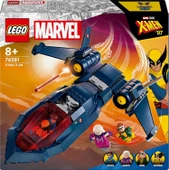 LEGO Marvel X-Men X-Jet 76281 – 8 Yaş ve Üzeri Süper Kahraman Seven Çocuklar İçin İnşa Edilebilen Oyuncak Uçak Modeli İç - 5