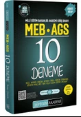 Pegem 2025 MEB-AGS 10 Deneme Çözümlü Pegem Akademi Yayınları - 1
